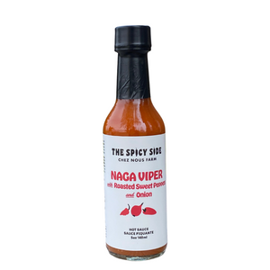 Naga Viper with Roasted Sweet Peppers and Onion